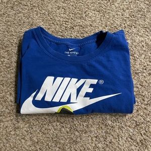 Nike Air Tshirt - Large Men Blue GOOD Condition